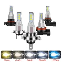 Новый светодиодный 80W H8 H7 H11 H4 9005 9006 2525 автомобиль светодиодные противотуманные фары мотоцикл свет