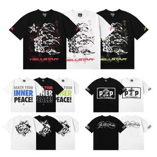 长期有跨境批发 Hellstar T-Shirt REACH YOUR INNER PEACH 潮流T