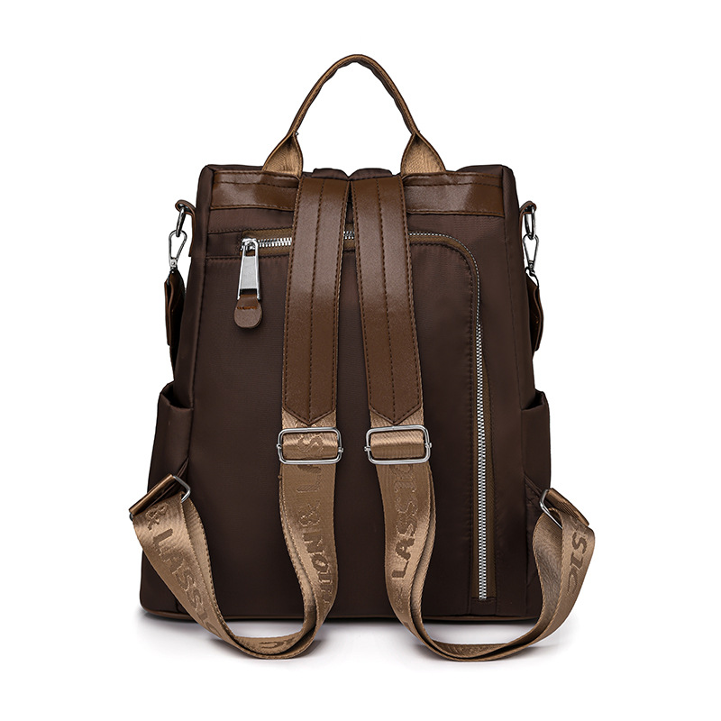 De alta calidad de Corea del Sur de seda mochila de las mujeres 2024 nueva mochila de gran capacidad de las mujeres al aire libre hombro de viaje antirrobo