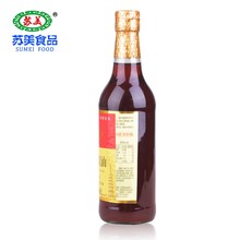 苏汤酱油500ml 白汤甜酱油 纯粮酿造 凉拌炒菜江浙皖6瓶包邮