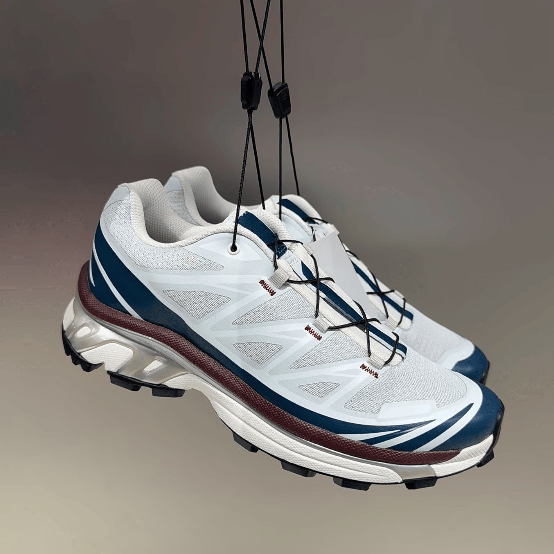 Putian Pure Original Sajia Xt-6 Outdoor Hiking and Mountaineering Unisex Original Grey Glacier White Mist Blue Sports Running Shoes