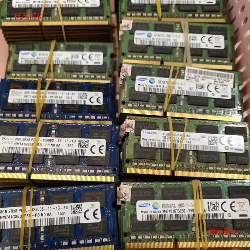 Планка памяти для ноутбука 2 ГБ 4 ГБ 8 ГБ Erbid/Hynix/Memory Technology/Three/Star/DDR3L память