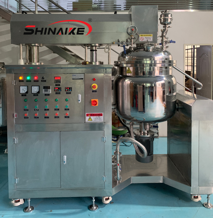 电动升降乳化机化妆品乳化机膏霜真空均质乳化机蛋黄酱混合设备