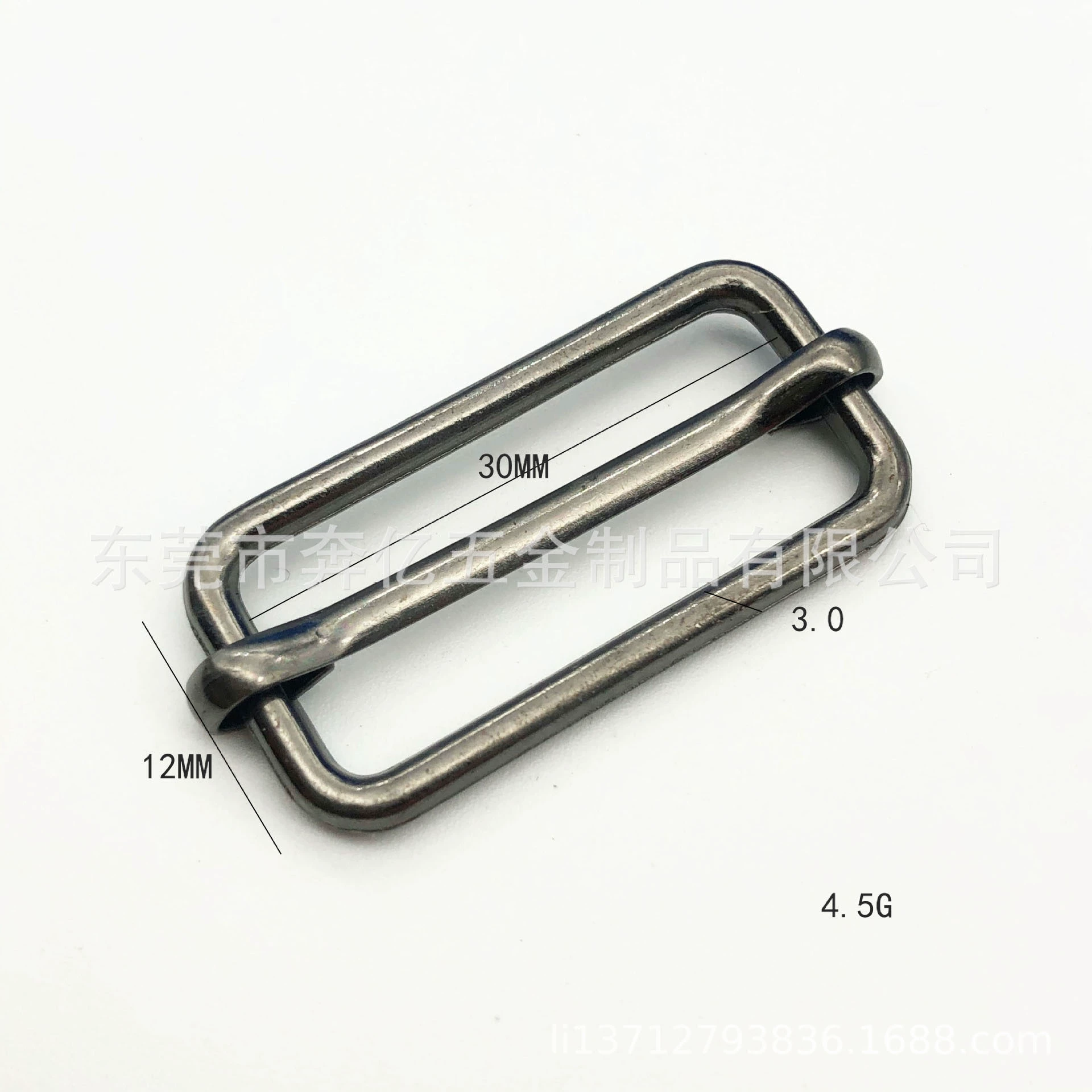 Wholesale metal pulling three-stage pulling fastener clothing bag accessories hardware