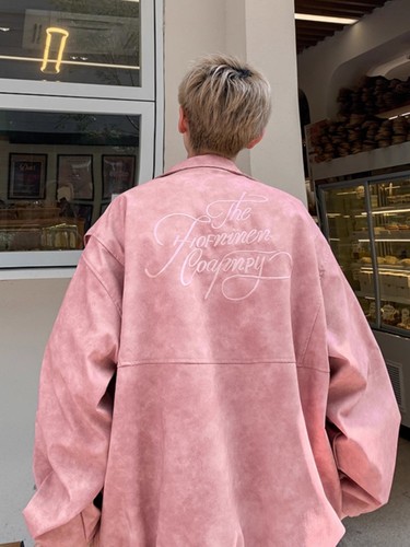 Men's Leather Jacket, Unisex Spring and Autumn/Winter Streetwear American Casual Niche Jacket, Couples Fashion Biker Style Men's Clothing