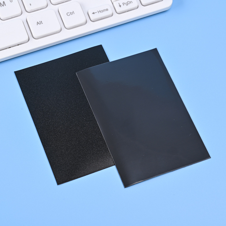 66*91 de doble cara negro helado 20 seda (1 paquete/50 hojas)