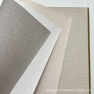 Hotel-Specific Pvc Wall Covering 1.37m Wide Cross Cloth Base Pvc Engineering Wall Covering Moisture-Proof Flame-Retardant Wall Covering Wallpaper