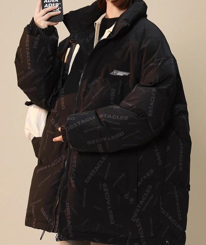 Women's Oversized Winter Coat, Warm Versatile Thick Cotton Jacket_voghion.com