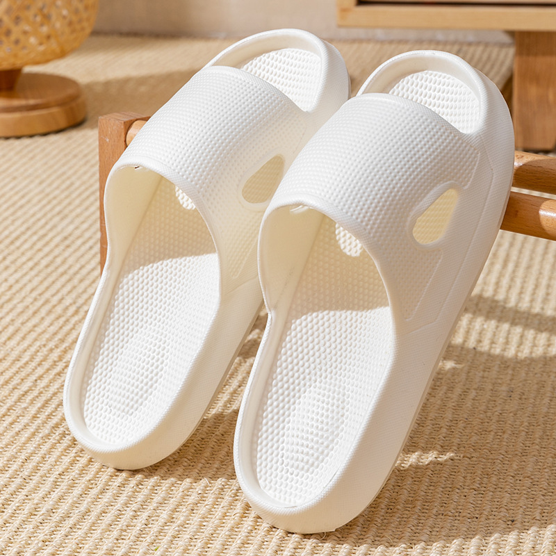 女性用屋内ホームノンスリップスリッパ、夏用消臭ホームリビングルームゲストスリッパ、男性用ソフトソール厚底EVAサンダル|undefined