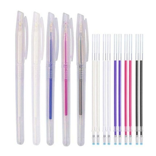 Ropa especial alta temperatura perdida pluma costura stroke pluma DIY textil marcador de cuero marca planchar desaparecer