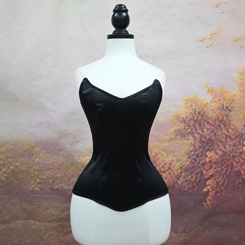Sexy Black Bodysuit Body Shaping Push-Up Triangle Cup Wedding Dress Satin Bra Extra Large Size Non-Returnable