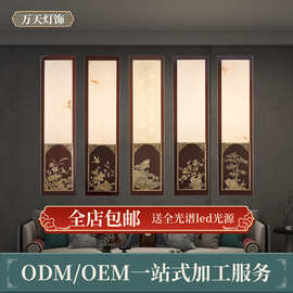 全屋壁灯全铜云石别墅庭院户外防水壁灯客厅沙发背景墙过道灯具
