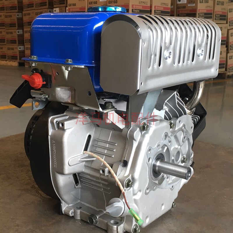 Shanghai Double-Hand Small Gasoline Engine Mz/Jl175 Rail Transport Vehicle Trowel Machine Rice Transplanter Seedling Machine Head