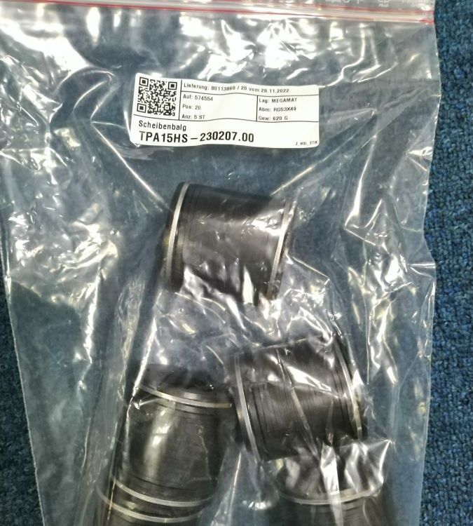 DORST TPA15HS-230207.00 波纹管