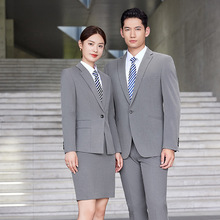 比亚迪4S店西装服套装男女正装物业教师银行公司行政客服管理工装