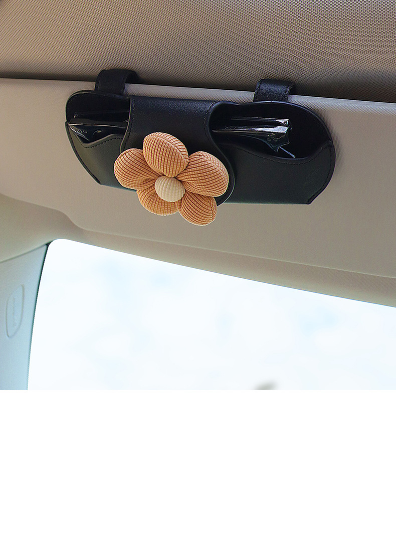 Car-Mounted Glasses Clip, Car Sun Visor Storage Gadget, Multifunctional Magnetic Sunglasses Holder for Car Interior, Car Storage Box