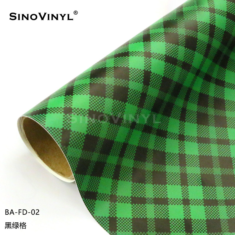 Xinlang Navidad Plaid pegatinas decorativas vacaciones festivo coche cuerpo pegatinas negro rojo Plaid publicidad letras papel instantáneas pegatinas