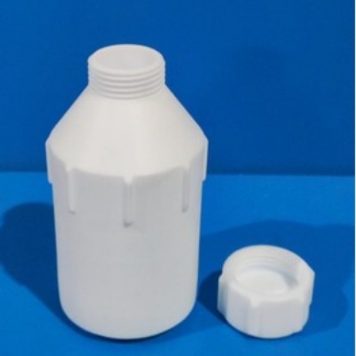 四氟小口瓶塑料聚四氟乙烯PTFE加厚耐高温耐酸碱250ml内盖