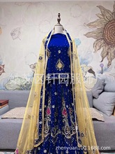 2023回族婚紗印度紗麗服裝女純手工綉巴基斯坦楞哈穆斯林新娘禮服