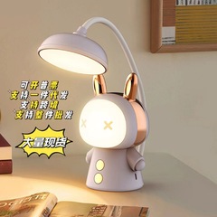 創意led電気スタンド卸売り学習折りたたみ充電漫画電気スタンド学生児童電気スタンド夜灯ベッドヘッドランプ