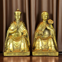 胡三太爷黄铜铜像摆件太奶家用供奉神像厂家批发金属装饰工艺品