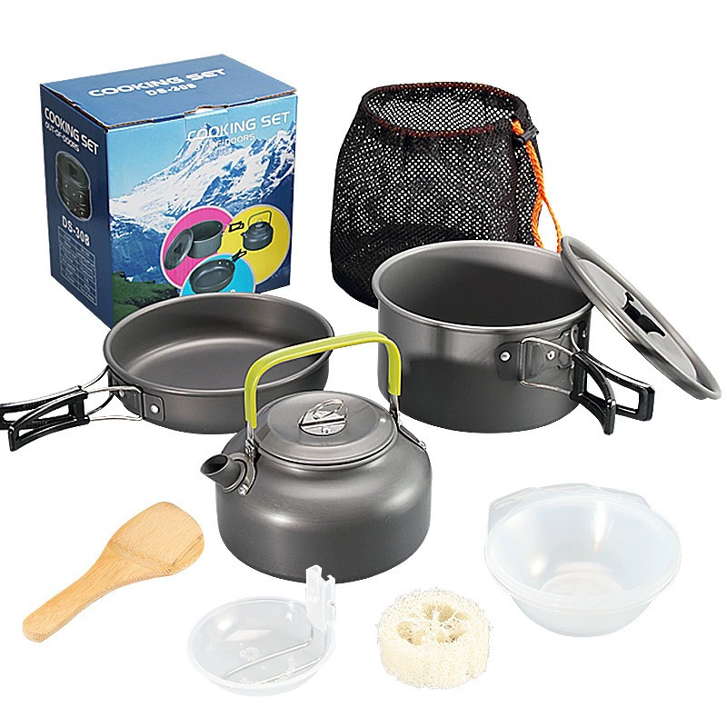 Путешественническая куртка, чайник, набор, 3 предмета, Amazon