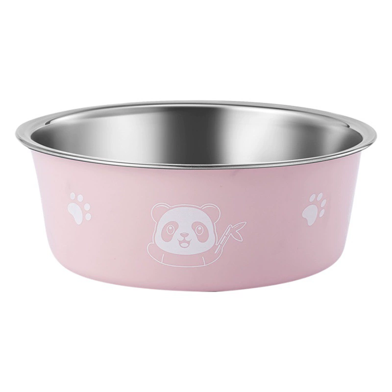 Миска для домашних животных из нержавеющей стали противоскользящая миска для собак миска для кошек миска для корма для собак миска для диетической воды миска для домашних животных