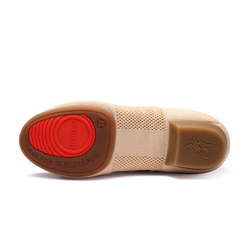 Flyweave lace-up ballet shoes Latin female adult body yoga teacher dance shoes jazz modern dance