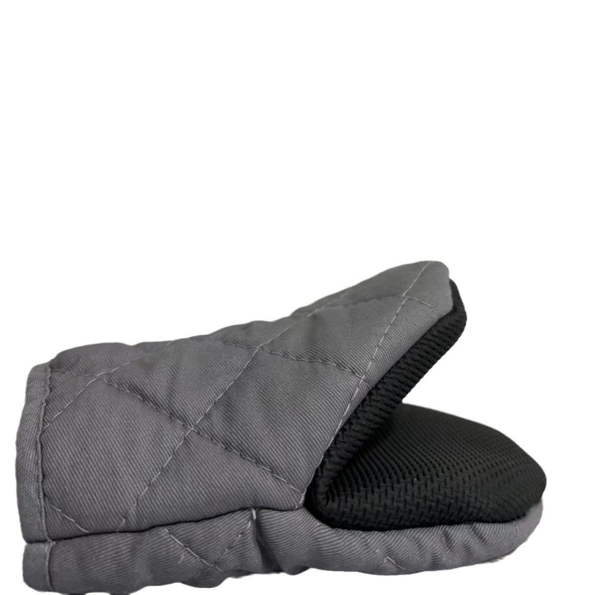 Guantes de aislamiento térmico de silicona antideslizantes transfronterizos, clip de pico de pato, horno de microondas de cocina, antiescaldado, engrosamiento, guantes de goma para hornear