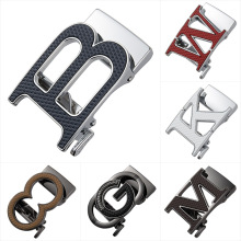 新款男士自动扣 休闲皮带扣 字母扣裤带头 皮带扣LY36-0070