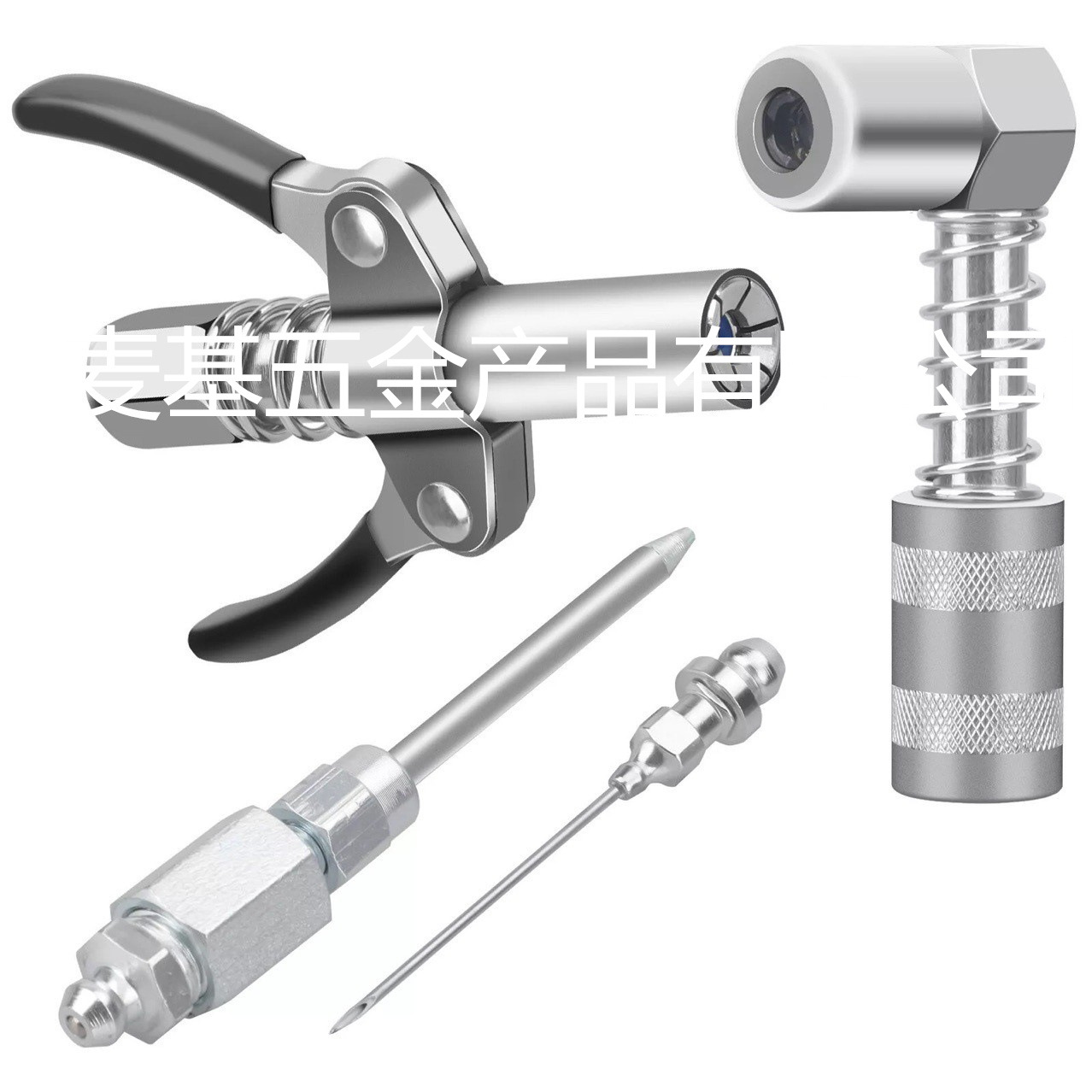 黄油枪嘴润滑注油工具4件套黄油嘴注油嘴高压黄油枪配件厂家批发