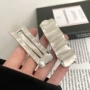 一字侧边气质波浪发卡