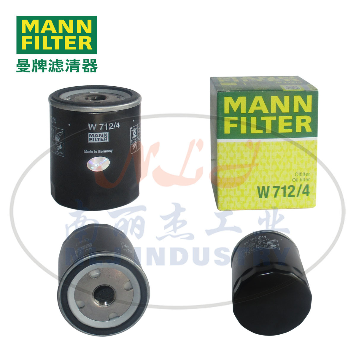 W712/4 机油格1164626用MANNFILTER(曼牌滤清器)