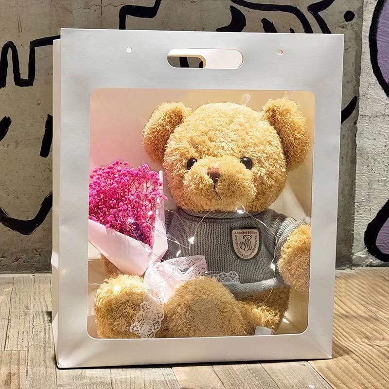 Regalos de cumpleaños juguetes de peluche muñeca novia para enviar a una chica especial Qixian Día de San Valentín