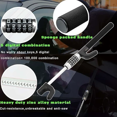 Car lock Steering Wheel Security Lock Telescopic