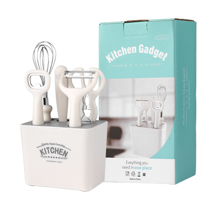 Kit de herramientas de cocina Kit de horneado multifuncional Set de seis piezas Combinación con herramientas de alimentos suplementarios de frutas image 7
