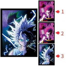 现货批发3D动漫立体海报3D渐变海报动漫裸眼3D立体画综合爆款批发