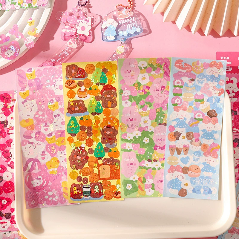 Cartoon sticker, children's stickers, scheduler