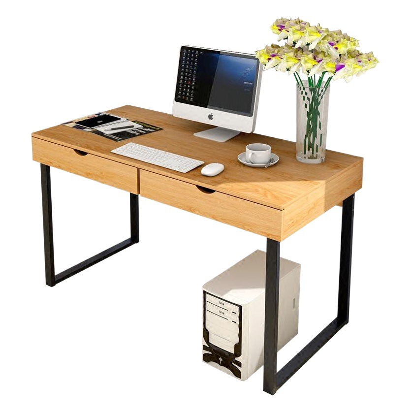 Escritorio para uso doméstico, escritorio para computadora de escritorio, escritorio simple para apartamento pequeño, escritorio moderno para oficina, escritorio de estudio para estudiantes.