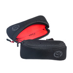 8deco烟斗包多功能2斗位便携布料拉链收纳袋外出旅行烟具收纳包