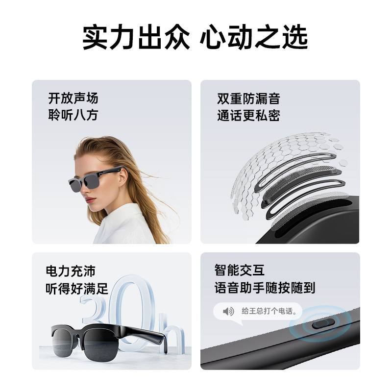 跨境新款XG89智能翻译蓝牙眼镜耳机无线运动骑行高清通话太阳眼镜|undefined