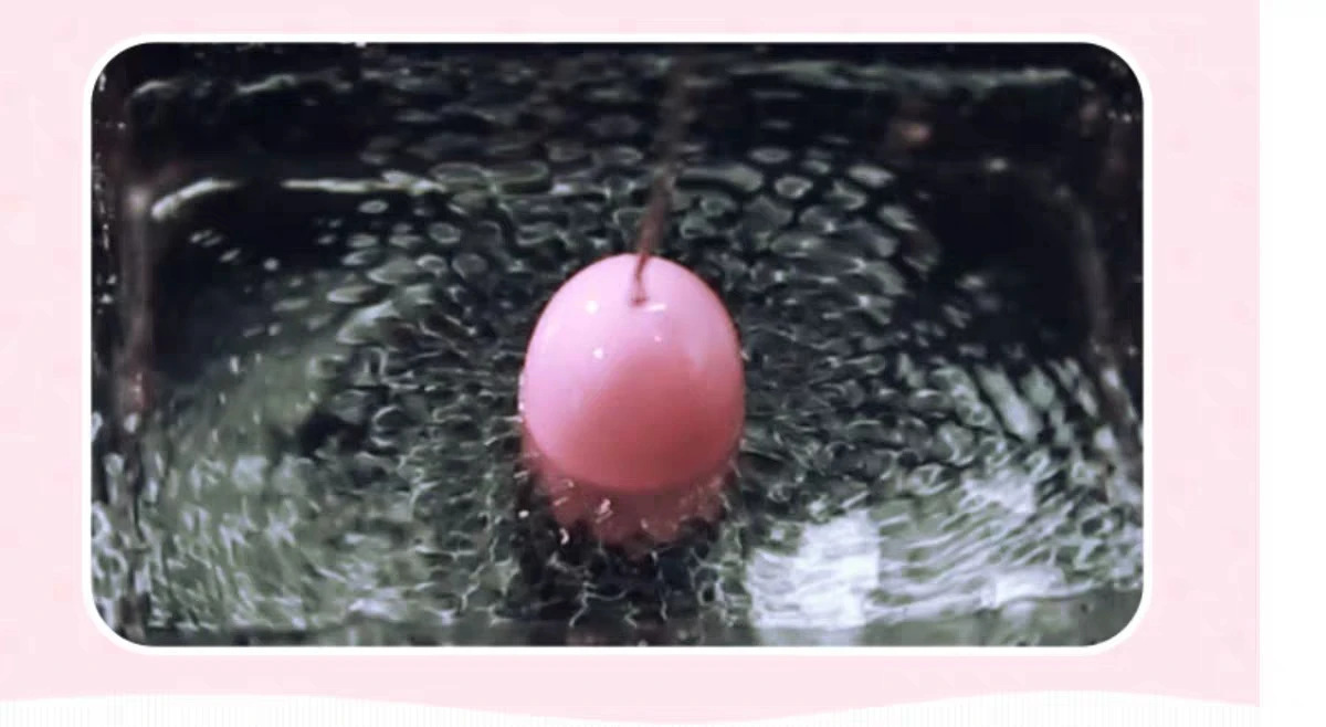 Small Shell Vibrating Egg with Variable Frequency, Pink TPE Mini Teaser with Battery — detail image 27
