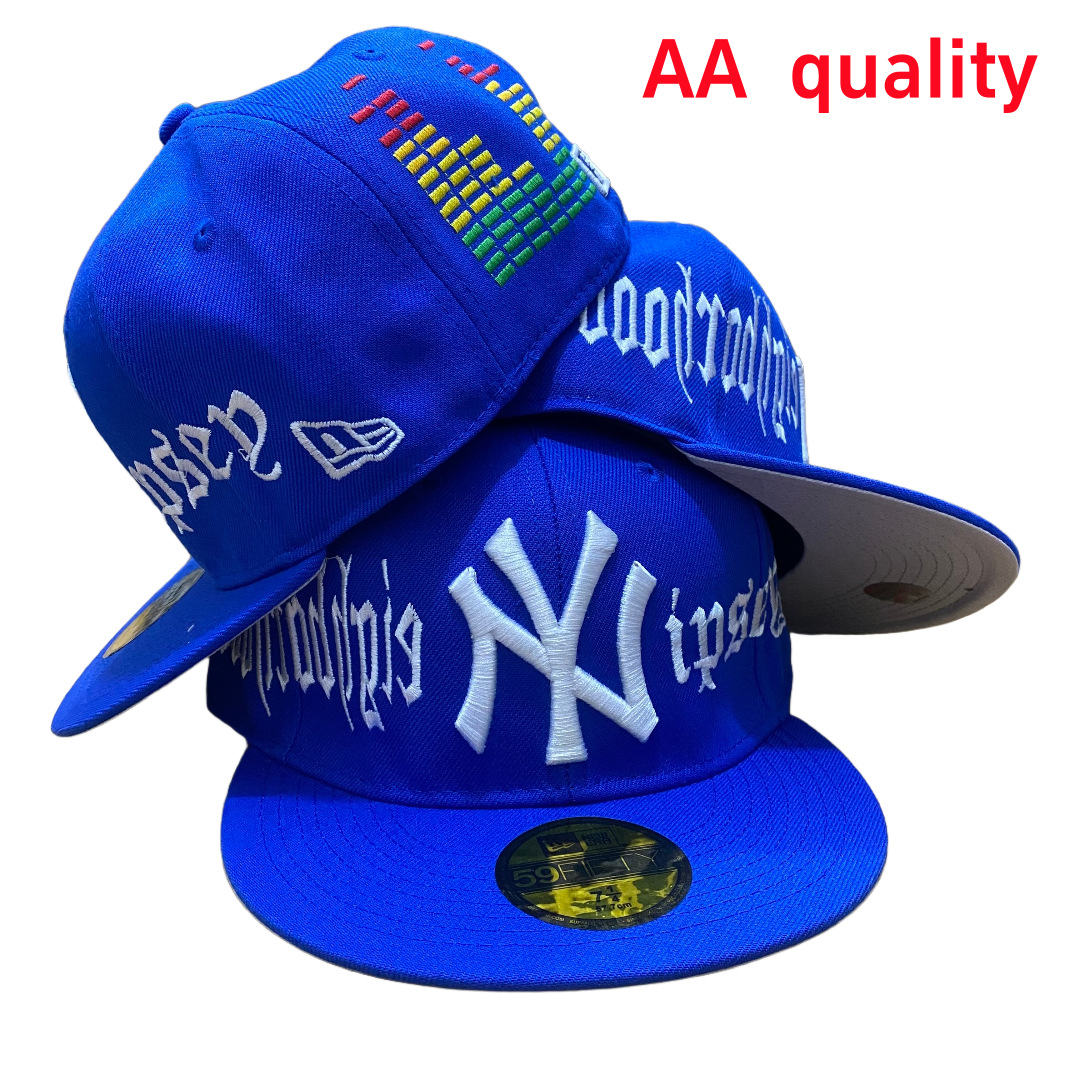 Gorra de béisbol de la liga de equipos de comercio exterior transfronterizo, novedad 2026, superventas, con patrón AA, de ala plana, a la moda y de talla estándar.