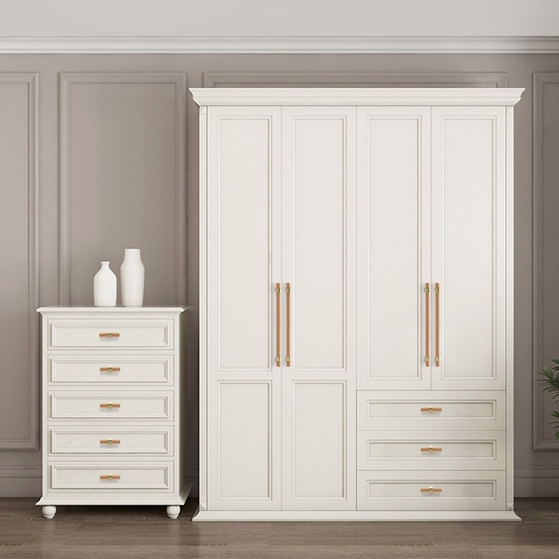 Transparent acrylic crystal handle modern minimalist wooden cabinet wardrobe cabinet drawer gold single hole handle