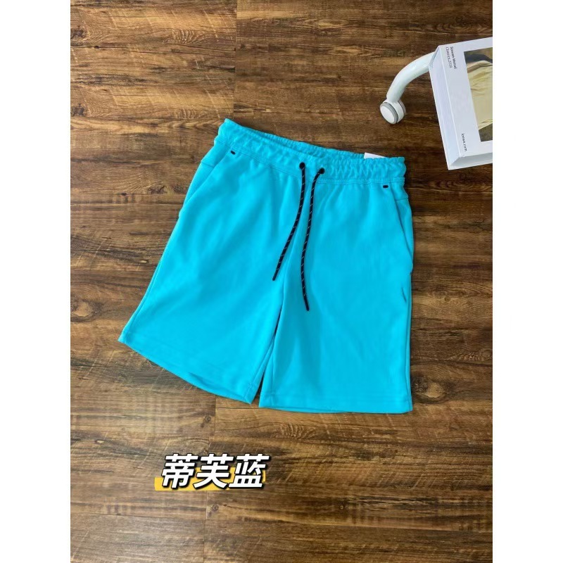 Pantalones cortos 503 para hombre con cremallera trasera multicolor con cordón deportivo casual de verano 2024