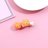 Orange cards fun orange hair clip sweet and cute duckbill clip duck clipper side pinch Korean broken hair clip