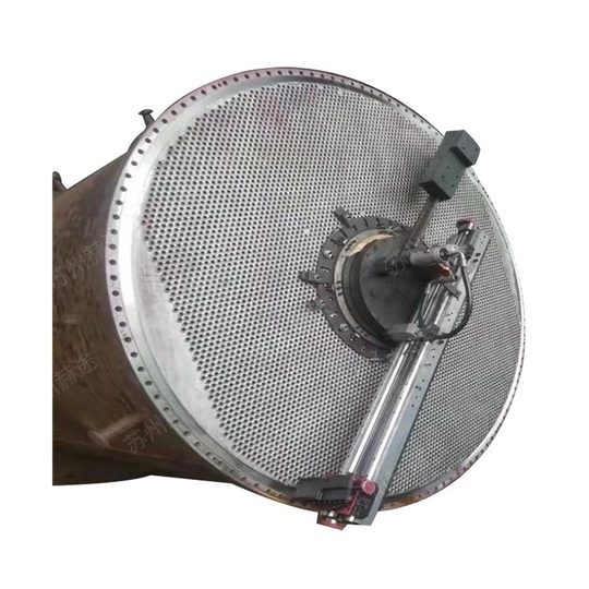 Hertu pneumatic flange end repair machine flange sealing surface repair machine portable flange processing machine