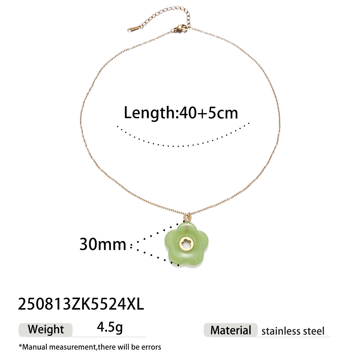 Alta Europa y América acero inoxidable ligero lujo alto sentido flores acrílico titanio joyería conjunto de aretes primavera y verano nuevos productos