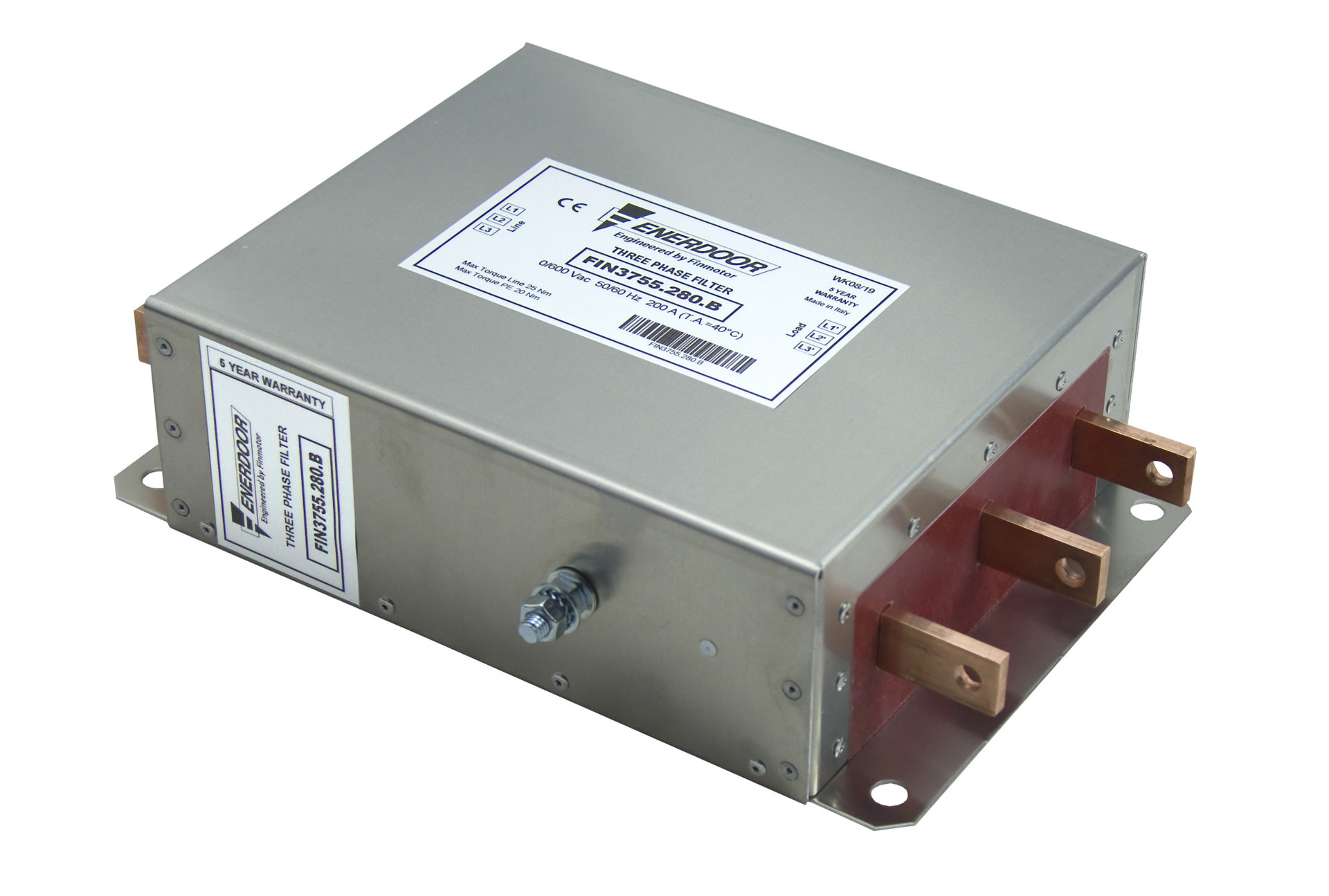 意大利 FINMOTOR ENERDOOR  UI30 平板变压器 UI30-13F/0002/012