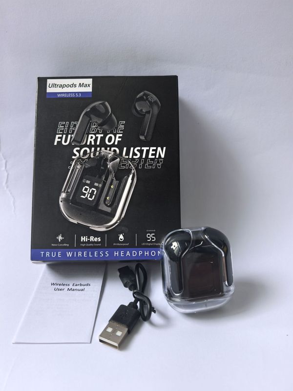 国境を越えたホットスタイル透明世代ワイヤレスヘッドセット Ari31 デジタルディスプレイ HK3 ゲーム Bluetooth ヘッドセット tws ヘッドセット卸売|undefined